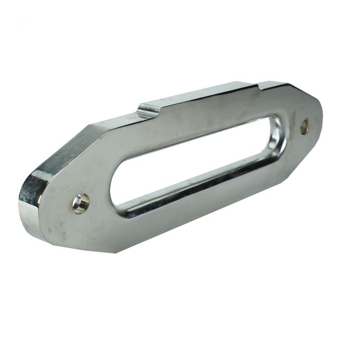 Warrior Branded Silver Hawse Fairlead - 255mm Hole Centres rear view